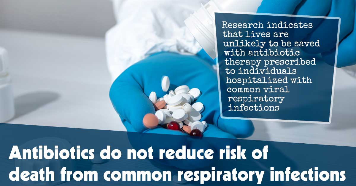 Insufficient Impact of Antibiotics on Death Risk from Common Respiratory Infections